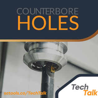  Counterbore Holes - Metric or Imperial Dimensions