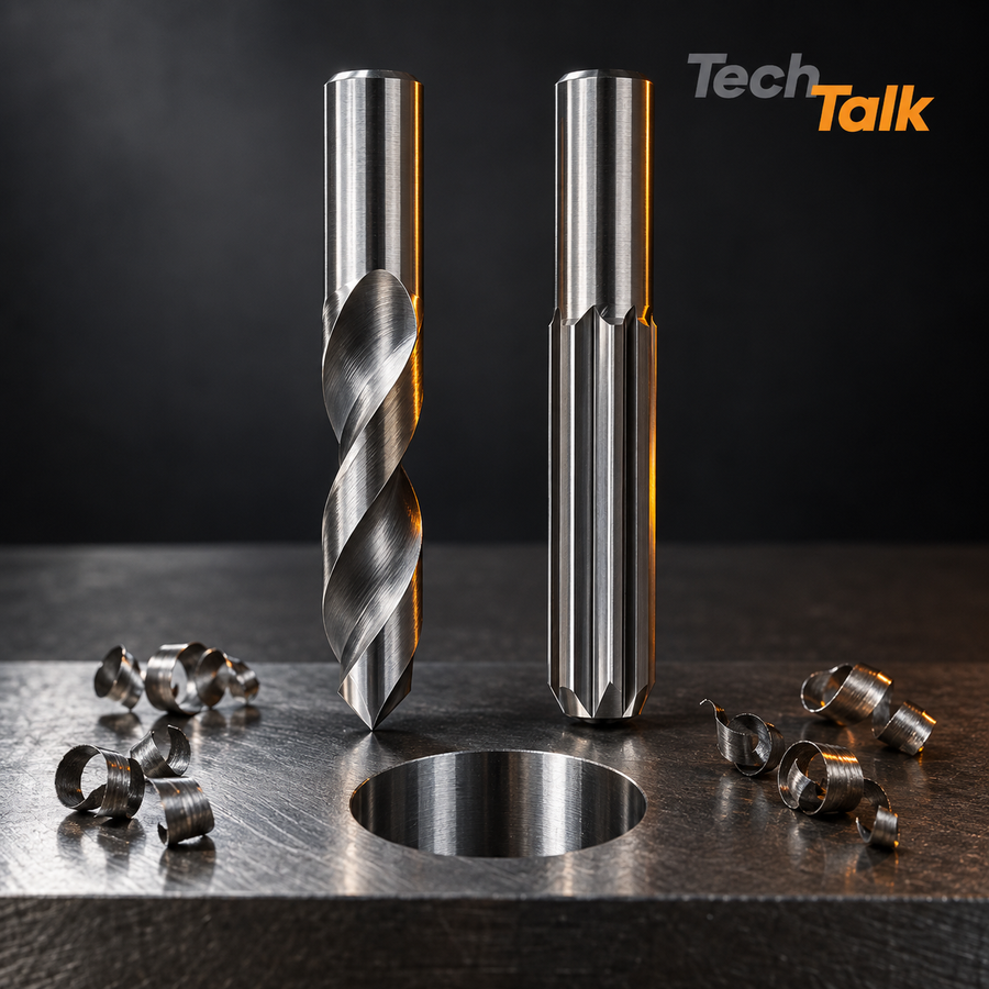 Drill vs. Reamer: Why a Drill Alone Can't Give You a Precision Hole