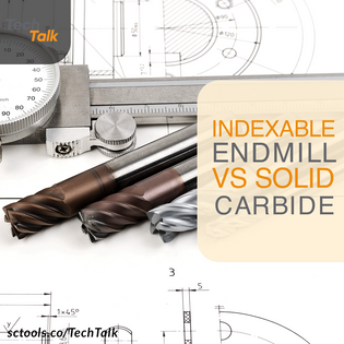  Indexable End Mill vs. Solid Carbide