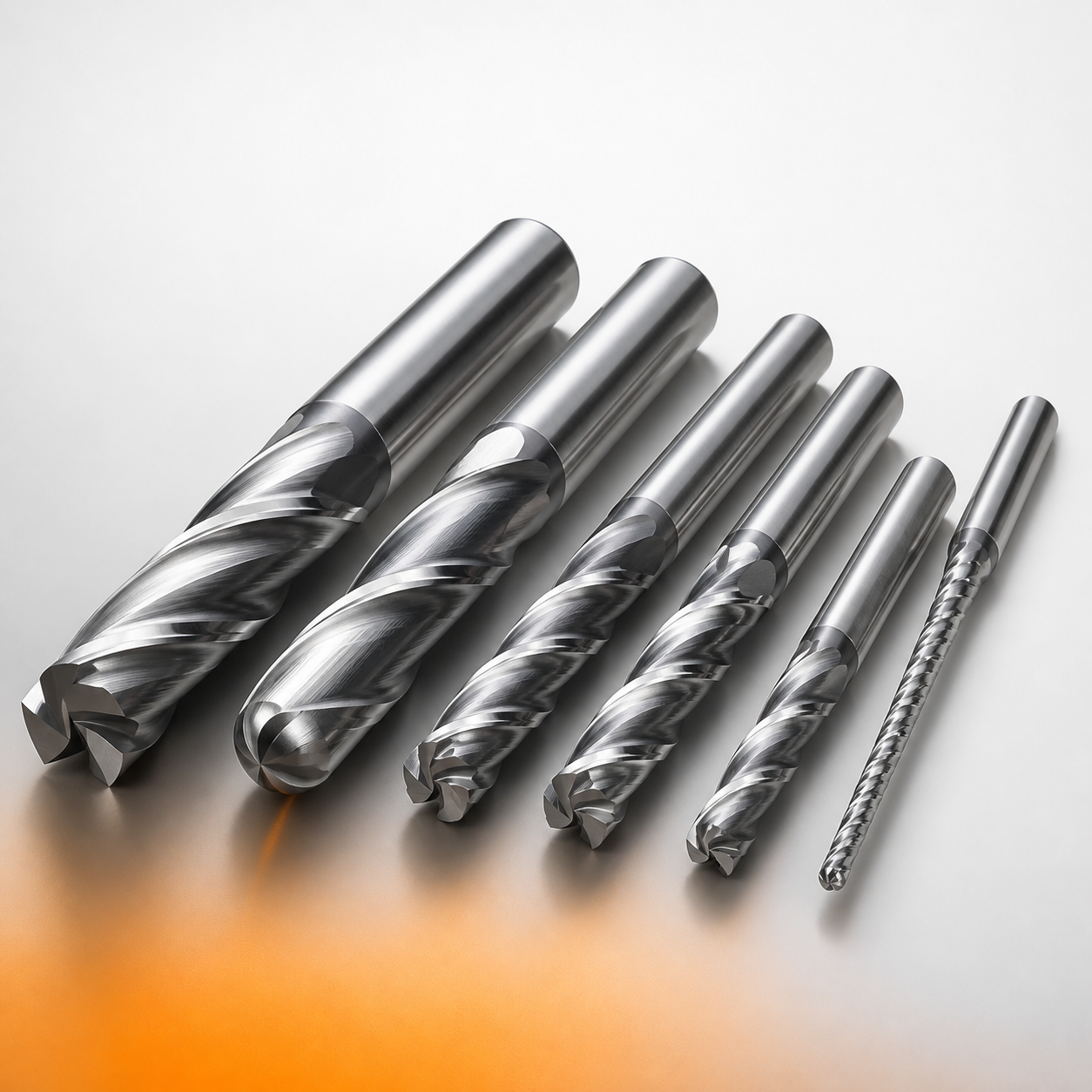 General purpose solid carbide end mills