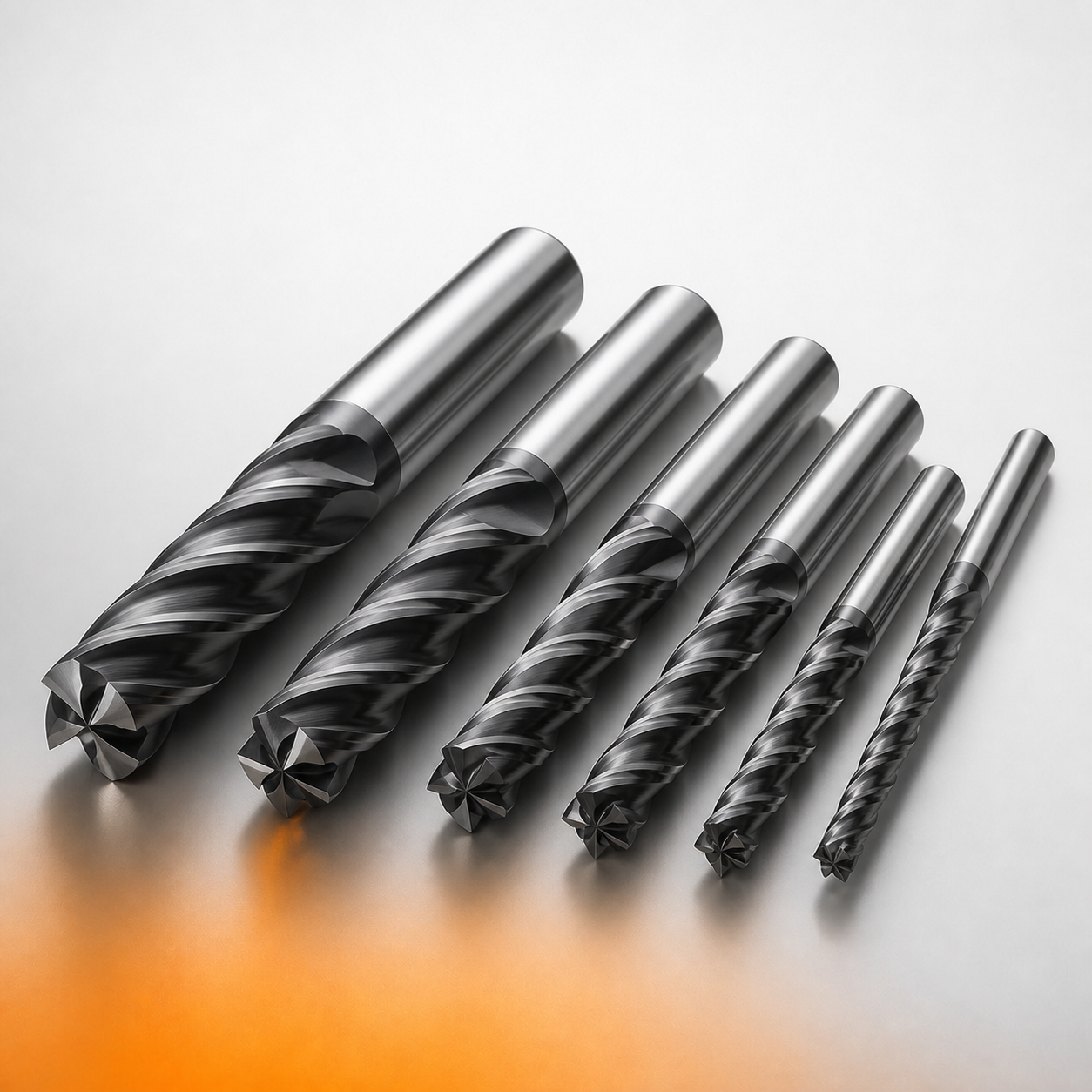 Hot Mill end mills for tough alloys