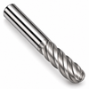 6-flute ball nose HSS finishing end mill, bright uncoated, HTC Mfg.