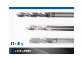  Drills solid carbide