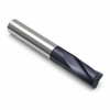 6mm End Mill Standard Length. Single End Square. Shank OD 6mm Flute Length 19mm OAL 63mm - 2 Flutes - TiCN Coat — HTC Mfg.