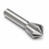 Chatterless HSS Countersink - Double End - 6 Flute - 120 Deg - 1/4 X 2 — HTC Mfg.