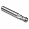 Metric End Mills-Standard Length-Single End Ball-SKY COAT-2 Flute - 4.5MM X 6MM X 14MM X 50MM — HTC Mfg.
