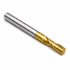 Metric End Mills-Long & Extra-Long Length-Single End Square-TiN-2 Flute - 7.5MM X 8MM X 30MM X 100MM — HTC Mfg.