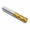 1-1/16" OD x 1" Shank OD x 1-1/2" LOC x 4" OAL 3-Flute SE Solid Carbide End Mill Square End Standard Length TiN — HTC Mfg.