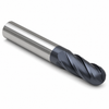 4 Flute-Extra Long Length-Single End Ball-TiCN - 7/8 X 7/8 X 3 X 6 — HTC Mfg.