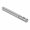 5/8" OD x 5/8" Shank OD x 2-1/2" LOC x 4-5/8" OAL 4-Flute SE Cobalt HSS Finishing End Mill 30° H CC SQ Long Bright Finish (Uncoated) — HTC Mfg.