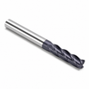 29/32" OD x 1" Shank OD x 1-7/8" LOC x 6-3/8" OAL 4-Flute DE Cobalt HSS Finishing End Mill 30° H NC SQ Regular TiAlN-HC — HTC Mfg.