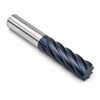 1" OD x 1" Shank OD x 2" LOC x 4-1/2" OAL 6-Flute SE Cobalt HSS Finishing End Mill 30° H NC SQ Regular TiCN-PG — HTC Mfg.