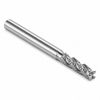 3/16" OD x 3/8" Shank OD x 1/2" LOC x 2-3/8" OAL 3-Flute SE Cobalt HSS Roughing End Mill 30° H NC SQ Regular Bright Finish (Uncoated) — HTC Mfg.