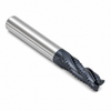 1" OD x 1" Shank OD x 1" LOC x 3-1/2" OAL 3-Flute SE Cobalt HSS Aluminum TN Roughing End Mill 40° H CC SQ Stub TiCN-PG — HTC Mfg.