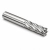 7/8" OD x 3/4" Shank OD x 1-7/8" LOC x 4-1/8" OAL 4-Flute SE Cobalt HSS Truncated Roughing End Mill 30° H NC SQ Regular Bright Finish (Uncoated) — HTC Mfg.