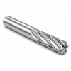1" OD x 1" Shank OD x 2" LOC x 4-1/2" OAL 5-Flute SE Cobalt HSS Truncated Roughing End Mill 30° H NC SQ Regular Bright Finish (Uncoated) — HTC Mfg.
