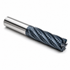 1-1/4" OD x 1-1/4" Shank OD x 3" LOC x 5-1/2" OAL 6-Flute SE Cobalt HSS Truncated Roughing End Mill 30° H NC SQ Medium TiCN-PG — HTC Mfg.