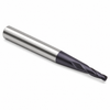3-Flute SE 30°H CC 5° TAPER COB (LN = TiAlN-HC) - 1/8 X 1/2 X 2-1/2 X 4-1/2 — HTC Mfg.