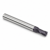 9/64" OD x 3/16" Shank OD x 7/32" LOC x 2" OAL 2-Flute DE Cobalt HSS Finishing End Mill 30° H CC SQ Stub Miniature TiAlN-HC — HTC Mfg.