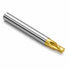 11/64" OD x 3/16" Shank OD x 9/32" LOC x 2" OAL 2-Flute DE Cobalt HSS Finishing End Mill 30° H CC SQ Stub Miniature TiN-V — HTC Mfg.