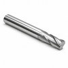 7/8" OD x 7/8" Shank OD x 3-1/2" LOC x 5-3/4" OAL 3-Flute SE HSS Finishing End Mill 30° H BN Long Bright (Uncoated) — HTC Mfg.