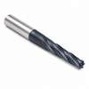 3/8" OD x 1-1/4" Shank OD x 2-1/4" LOC x 4-3/4" OAL 4-Flute SE HSS Tapered End Mill 30° H CC 15° Taper TiCN-PG — HTC Mfg.