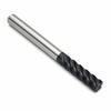 5/8" OD x 5/8" Shank OD x 1-5/8" LOC x 3-1/2" OAL 6-Flute SE Solid Carbide High-Performance Multi-Flute End Mill Square End .030" Corner Radius 45° Helix AlTiN — HTC Mfg.