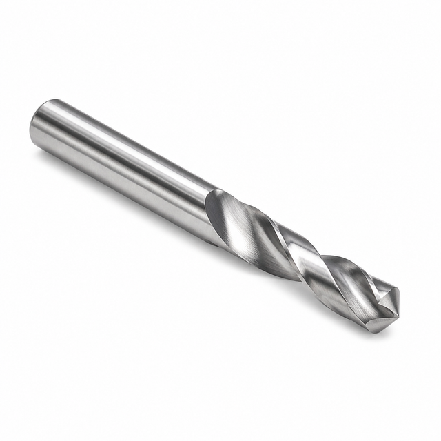 Solid carbide screw machine drill