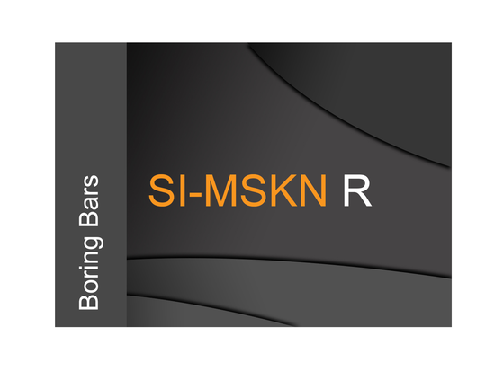 SI-MSKNR 36-6 15° End Cutting Edge Angle for Negative Square SNM_ Inserts