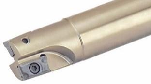 1.000" Endmill Cutter, Positive, 90° Exact Angle Cutting Length 1.250" OAL 8.000" with 2 Pockets SCTools