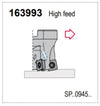 1.5" Shell Mill Cutter, Positive, 90° Exact Angle, D = 1.5" H = 1.75" a = 0.07" with 5 Pockets