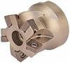 2" Shell Mill Cutter, Positive, 90° Exact Angle, Cutting Length 2" - OAL = 2" - d = 0.75'' - a = 0.055" with 6 PocketsSCTools