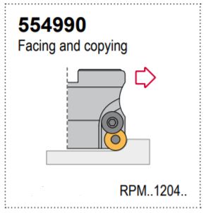 1.5" Shell Mill Cutter, Positive, 90° Exact Angle, D = 1.5"  H = 1.75" d = 0.5" with 3 Pockets