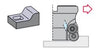 2" Shell Mill Cutter, Positive, 90° Exact Angle, D = 2" H = 2" with 4 Pockets