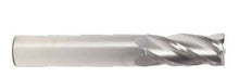  23.5mm End Mill Standard Length. Single End Square. Shank OD 25mm Flute Length 38mm OAL 100mm - 2 Flutes - Uncoated