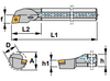 A12S-SCLC L 3M - 95° Side & End Cutting Edge Angle