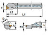 A08M-STFC L 2 - 90° Side & End Cutting Edge Angle