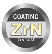 5/8" Spoon Cutter - Center Cut. Single End with 45 Degree Helix. Shank OD 5/8" - LOC 3" - OAL 6" - 2 Flutes for Aluminum & non-ferrous machining. ZrN Coated