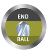 3/8" End Mill Double End Ball. Stub Length. Flute Length 9/16" OAL 2-1/2" - 2 Flutes TiN Coated