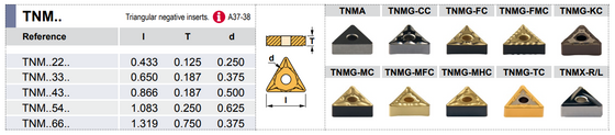 MTGN R 16-4D Tool Holder 90° End Cutting Edge Angle TNM__43__ Insert