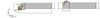 MWLNL 16-5D Tool Holder -5 DEGREE End Cutting Edge Angle for Negative 80 DEGREE Trigon WNM_Inserts