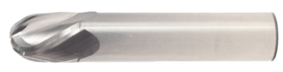 1" End Mill Single End Square. Long Length. Flute Length 2-1/4" OAL 5" - 4 Flutes TiCN Coated