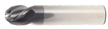  5/8" End Mill Single End Ball. Stub Length. Flute Length 3/4" OAL 3" - 3 Flutes AlTiN Coated