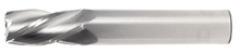  3/64" End Mill Single End Square. Flute Length 1/8" - OAL 1-1/2" - 4 Flutes Uncoated