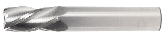 7/32" End Mill Single End Square. Flute Length 5/8" - OAL 2-1/2" - 4 Flutes Uncoated