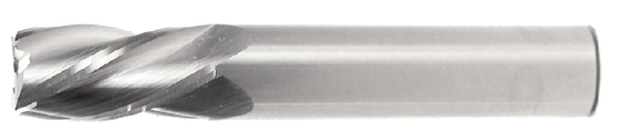 5/8" End Mill Single End Square. Flute Length 1-1/4" - OAL 3-1/2" - 3 Flutes Uncoated