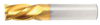 19/32" End Mill Single End Square. Flute Length 1-1/4" - OAL 3-1/2" - 4 Flutes TiN Coated