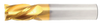 21/64" End Mill Single End Square. Flute Length 7/8" - OAL 2-1/2" - 4 Flutes TiN Coated