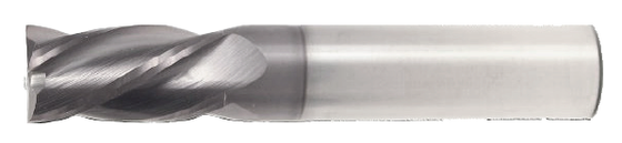 5/32" End Mill Single End Square. Flute Length 9/16" - OAL 2" - 2 Flutes AlTiN Coat