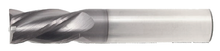  63/64" End Mill Single End Square. Flute Length 1-1/2" - OAL 4" - 2 Flutes AlTiN Coat